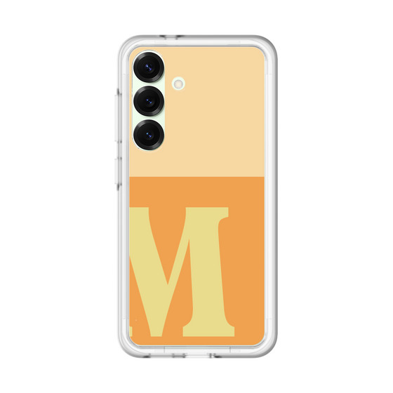 スリムプロテクションプレミアムケース［ オリジナル - initial two tone - M orange ］