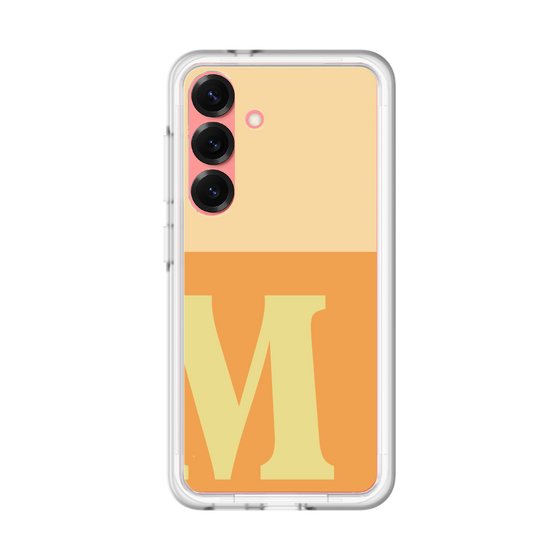 スリムプロテクションプレミアムケース［ オリジナル - initial two tone - M orange ］