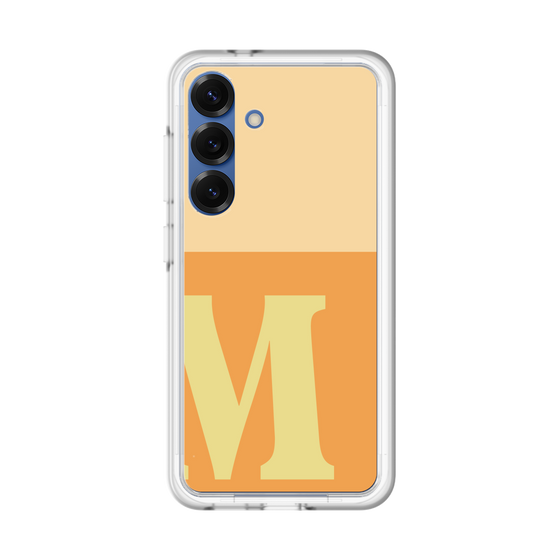 スリムプロテクションプレミアムケース［ オリジナル - initial two tone - M orange ］