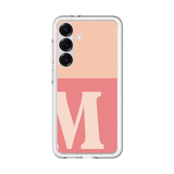スリムプロテクションプレミアムケース［ オリジナル - initial two tone - M pink ］