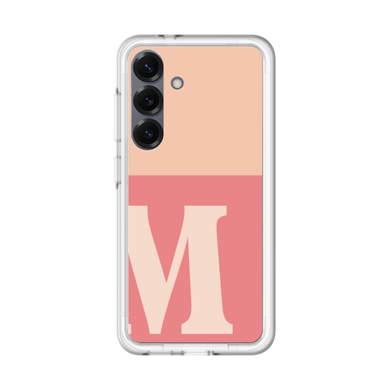 スリムプロテクションプレミアムケース［ オリジナル - initial two tone - M pink ］