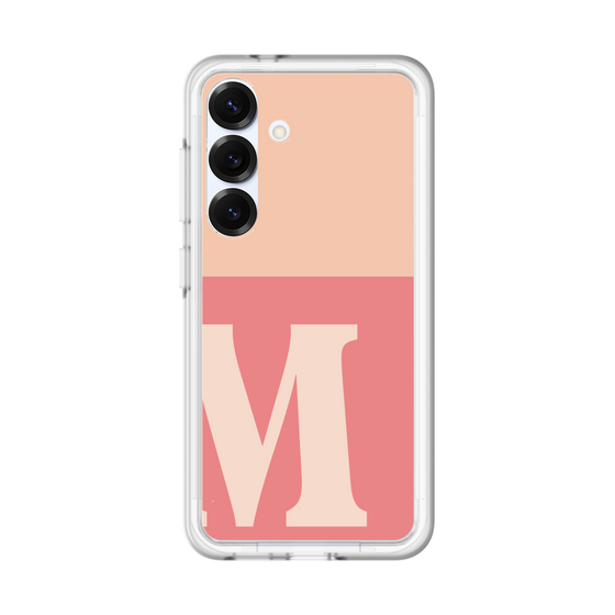 スリムプロテクションプレミアムケース［ オリジナル - initial two tone - M pink ］
