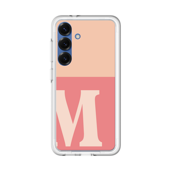 スリムプロテクションプレミアムケース［ オリジナル - initial two tone - M pink ］