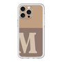 スリムプロテクションプレミアムケース［ オリジナル - initial two tone - M brown ］