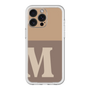 スリムプロテクションプレミアムケース［ オリジナル - initial two tone - M brown ］