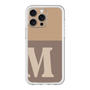 スリムプロテクションプレミアムケース［ オリジナル - initial two tone - M brown ］