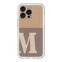 スリムプロテクションプレミアムケース［ オリジナル - initial two tone - M brown ］