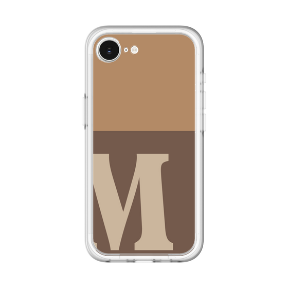 スリムプロテクションプレミアムケース［ オリジナル - initial two tone - M brown ］