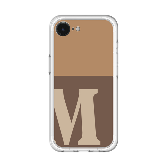 スリムプロテクションプレミアムケース［ オリジナル - initial two tone - M brown ］