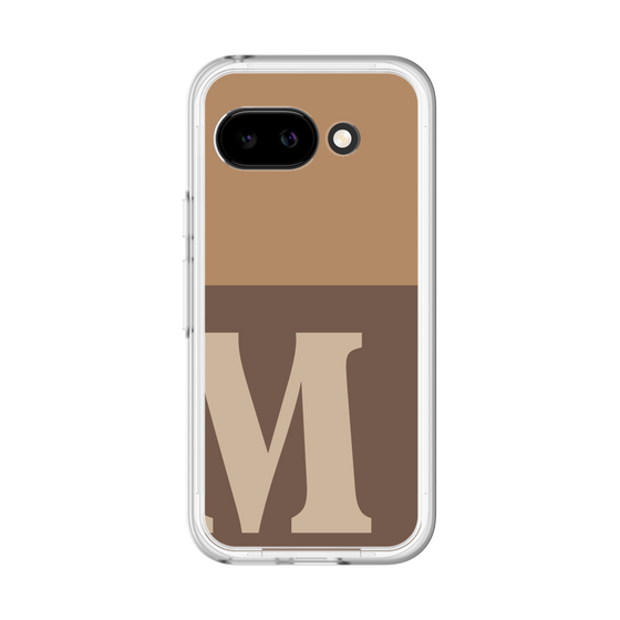 スリムプロテクションプレミアムケース［ オリジナル - initial two tone - M brown ］