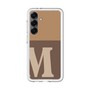 スリムプロテクションプレミアムケース［ オリジナル - initial two tone - M brown ］