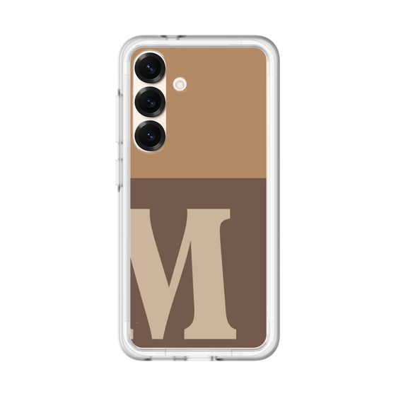 スリムプロテクションプレミアムケース［ オリジナル - initial two tone - M brown ］