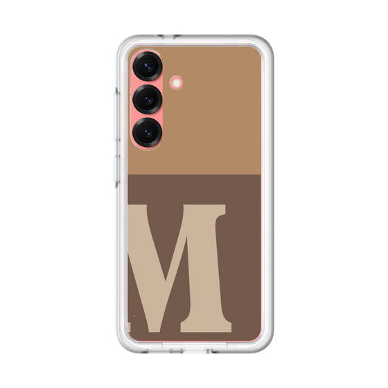 スリムプロテクションプレミアムケース［ オリジナル - initial two tone - M brown ］