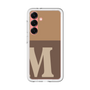 スリムプロテクションプレミアムケース［ オリジナル - initial two tone - M brown ］
