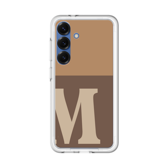 スリムプロテクションプレミアムケース［ オリジナル - initial two tone - M brown ］