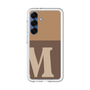 スリムプロテクションプレミアムケース［ オリジナル - initial two tone - M brown ］