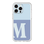 スリムプロテクションプレミアムケース［ オリジナル - initial two tone - M blue ］
