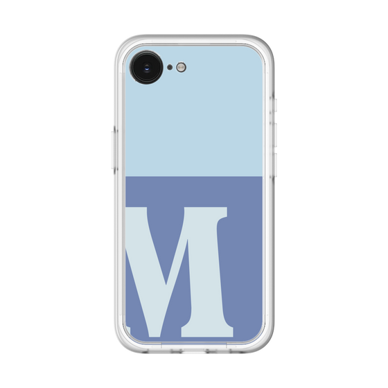 スリムプロテクションプレミアムケース［ オリジナル - initial two tone - M blue ］