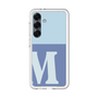 スリムプロテクションプレミアムケース［ オリジナル - initial two tone - M blue ］