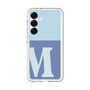 スリムプロテクションプレミアムケース［ オリジナル - initial two tone - M blue ］