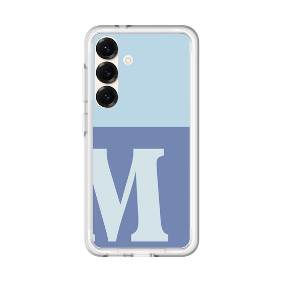 スリムプロテクションプレミアムケース［ オリジナル - initial two tone - M blue ］