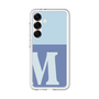 スリムプロテクションプレミアムケース［ オリジナル - initial two tone - M blue ］