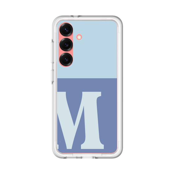 スリムプロテクションプレミアムケース［ オリジナル - initial two tone - M blue ］