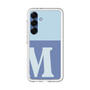 スリムプロテクションプレミアムケース［ オリジナル - initial two tone - M blue ］