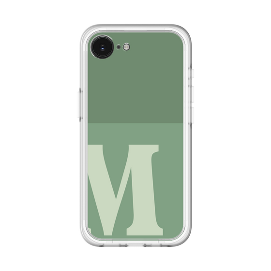スリムプロテクションプレミアムケース［ オリジナル - initial two tone - M green ］
