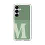 スリムプロテクションプレミアムケース［ オリジナル - initial two tone - M green ］