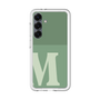 スリムプロテクションプレミアムケース［ オリジナル - initial two tone - M green ］