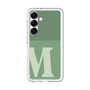 スリムプロテクションプレミアムケース［ オリジナル - initial two tone - M green ］