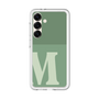 スリムプロテクションプレミアムケース［ オリジナル - initial two tone - M green ］