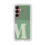 スリムプロテクションプレミアムケース［ オリジナル - initial two tone - M green ］