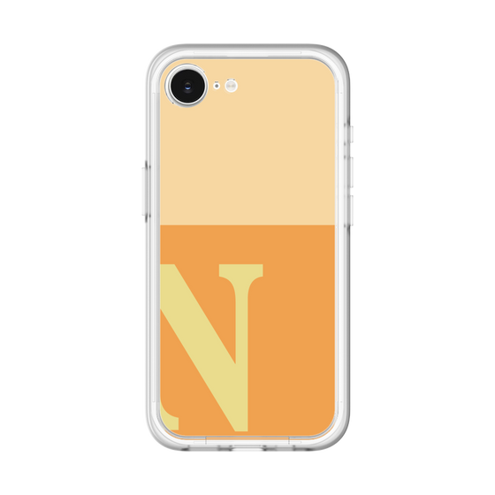 スリムプロテクションプレミアムケース［ オリジナル - initial two tone - N orange ］