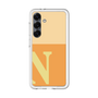 スリムプロテクションプレミアムケース［ オリジナル - initial two tone - N orange ］