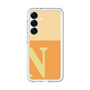 スリムプロテクションプレミアムケース［ オリジナル - initial two tone - N orange ］