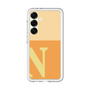 スリムプロテクションプレミアムケース［ オリジナル - initial two tone - N orange ］