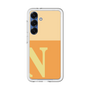 スリムプロテクションプレミアムケース［ オリジナル - initial two tone - N orange ］