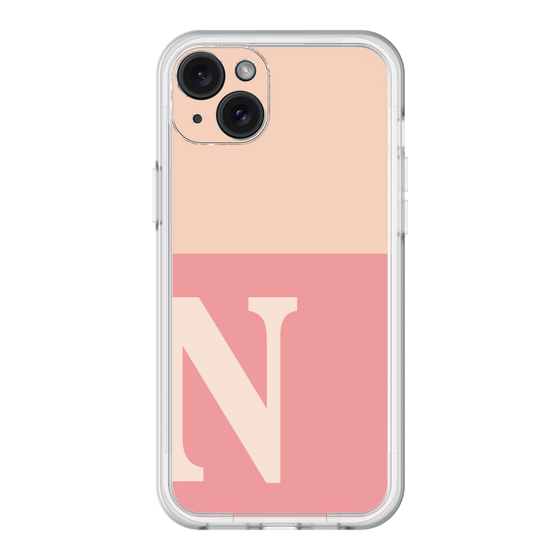 スリムプロテクションプレミアムケース［ オリジナル - initial two tone - N pink ］