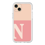 スリムプロテクションプレミアムケース［ オリジナル - initial two tone - N pink ］