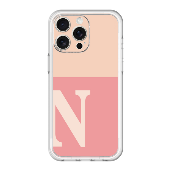 スリムプロテクションプレミアムケース［ オリジナル - initial two tone - N pink ］