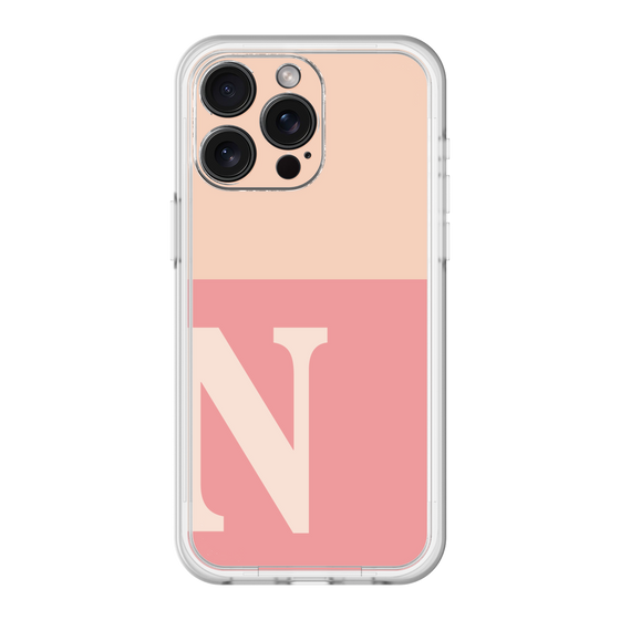 スリムプロテクションプレミアムケース［ オリジナル - initial two tone - N pink ］