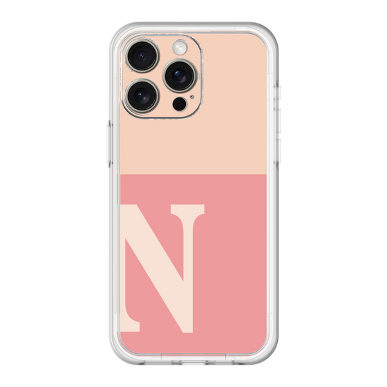 スリムプロテクションプレミアムケース［ オリジナル - initial two tone - N pink ］