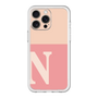 スリムプロテクションプレミアムケース［ オリジナル - initial two tone - N pink ］