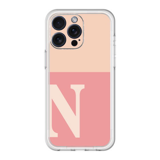 スリムプロテクションプレミアムケース［ オリジナル - initial two tone - N pink ］