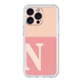 スリムプロテクションプレミアムケース［ オリジナル - initial two tone - N pink ］