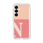 スリムプロテクションプレミアムケース［ オリジナル - initial two tone - N pink ］