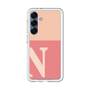スリムプロテクションプレミアムケース［ オリジナル - initial two tone - N pink ］
