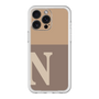 スリムプロテクションプレミアムケース［ オリジナル - initial two tone - N brown ］